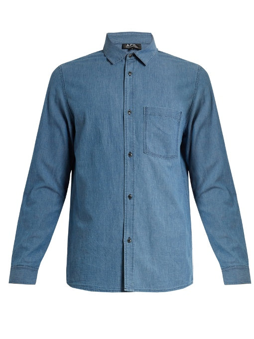 JÍï?Í??rÍï?Í??mie cotton-denim shirt