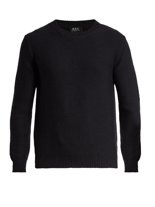 Wallace crew-neck wool sweater