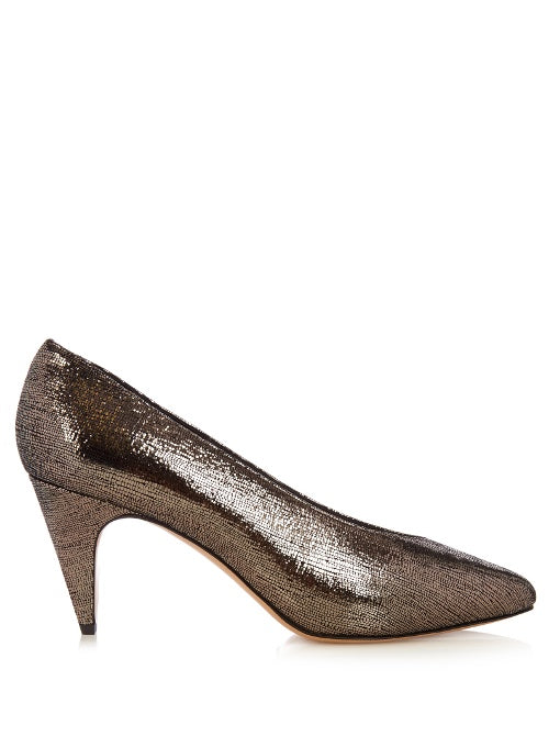 Etoile Peas leather pumps