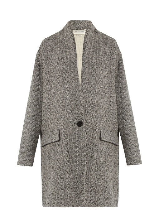Edilon herringbone coat