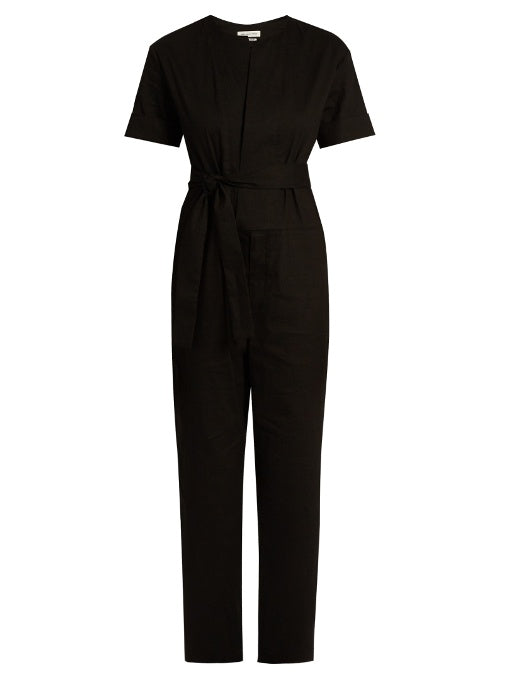 Nadela tie-waist jumpsuit