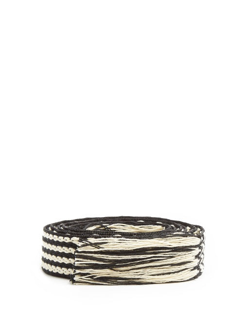 Carpet woven belt