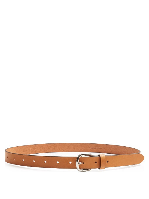 Zap leather belt