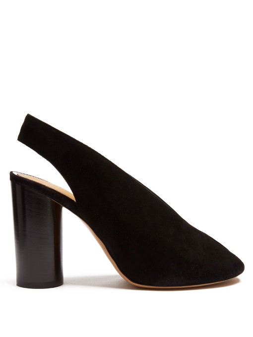Meirid suede slingback sandals
