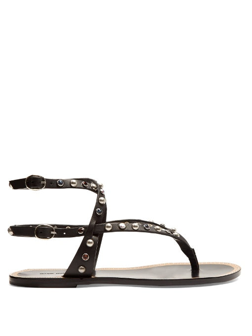 Audrio stone-embellished sandals