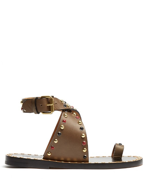 Jools embellished leather sandals