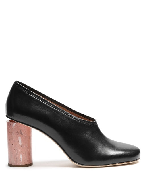 Amy leather pumps