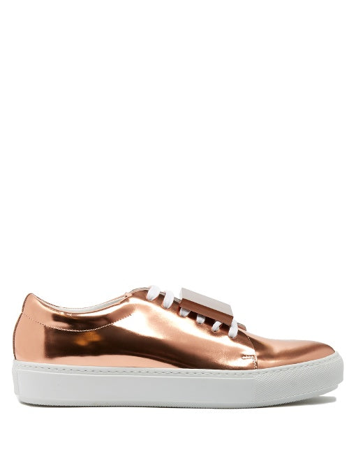 Adriana leather trainers