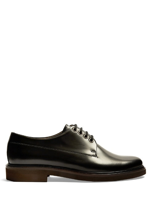 Eleonore leather derby shoes