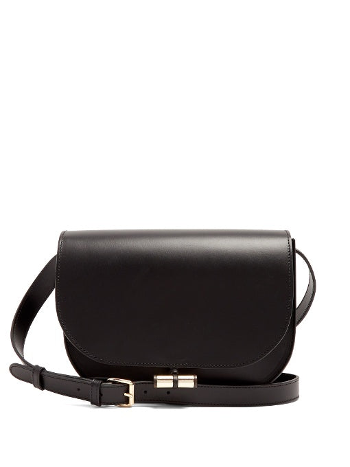 June leather cross-body bag