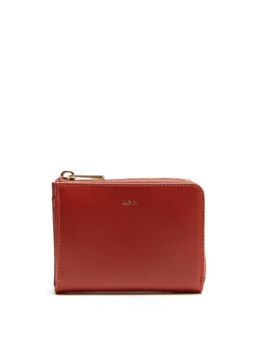 Julian zip-around leather coin purse