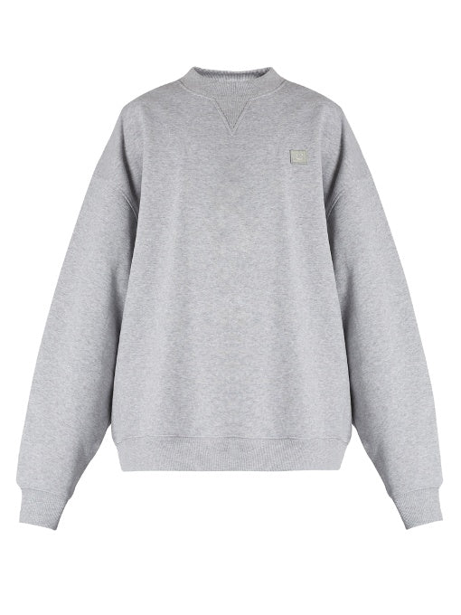 Yana face-patch cotton sweatshirt