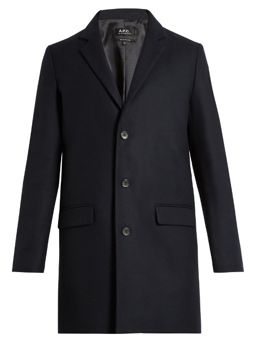 Luchino wool-blend overcoat