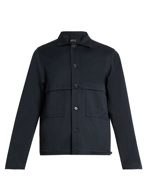 Cotton-blend field jacket
