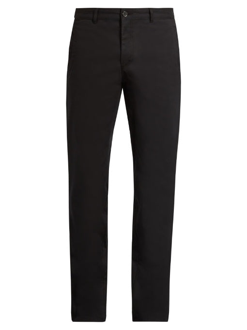 Truck slim-leg chino trousers