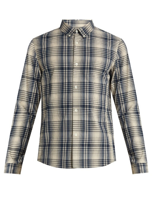 Checked cotton shirt