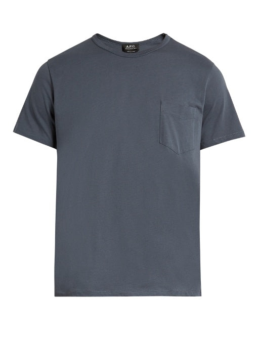 Crew-neck cotton T-shirt