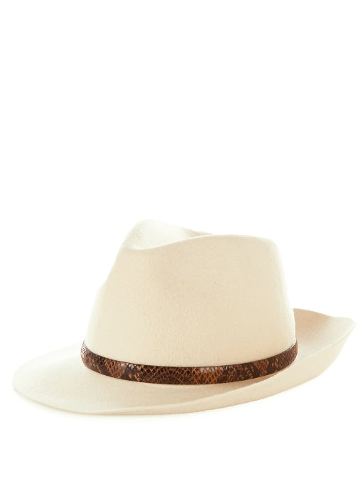 Fedora wool hat