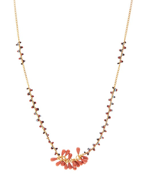 Perky beaded necklace