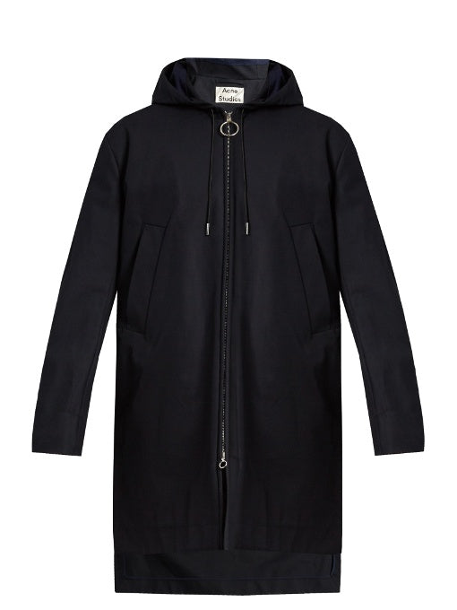 Melt cotton hooded jacket