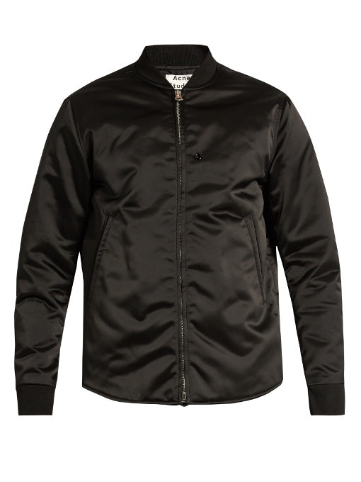 Mylon bomber jacket