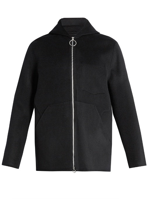 Maua wool and cashmere-blend jacket