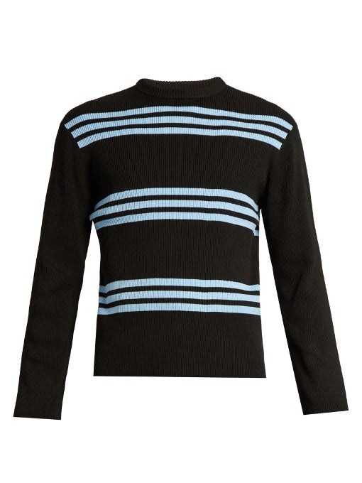 Ker Stripe crew-neck sweater