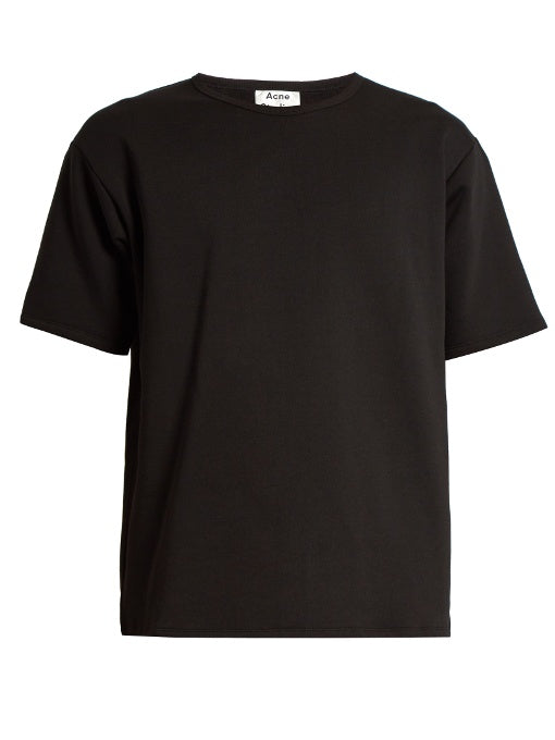 Niagra short-sleeved cotton-jersey sweatshirt