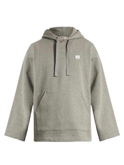 Florida Face hooded cotton sweatshirt