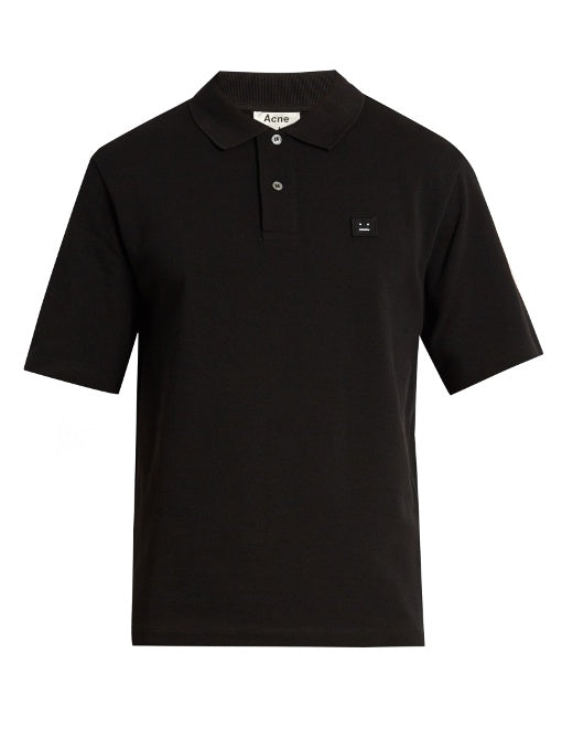 Flaco Face cotton polo shirt