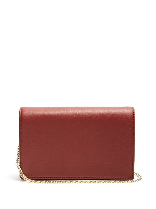 SoirÍï?Í??e leather cross-body bag