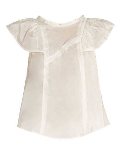 Anselm ruffled top