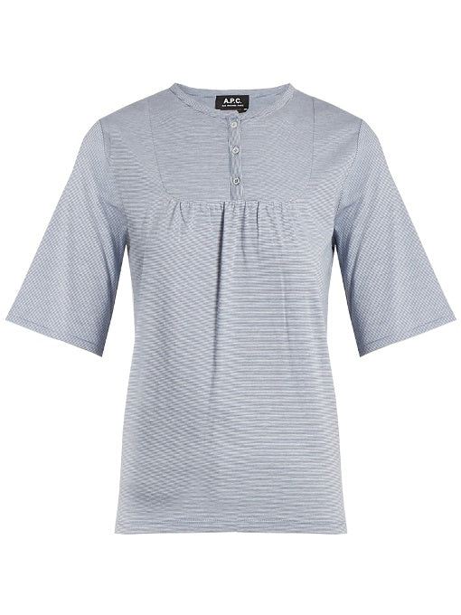 Camilla cotton-jersey top