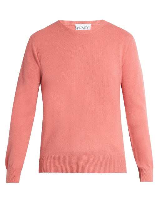Crew-neck cashmere sweater