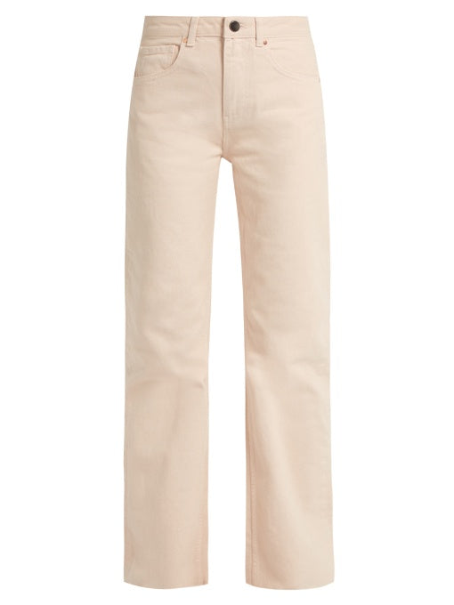 Press straight-leg jeans