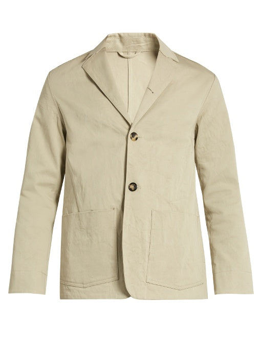 Manou Salt cotton-drill blazer