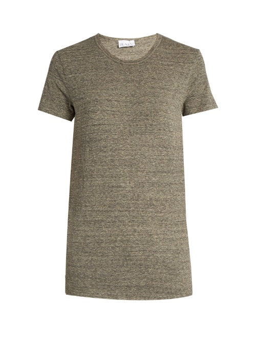 Crew-neck cotton T-shirt
