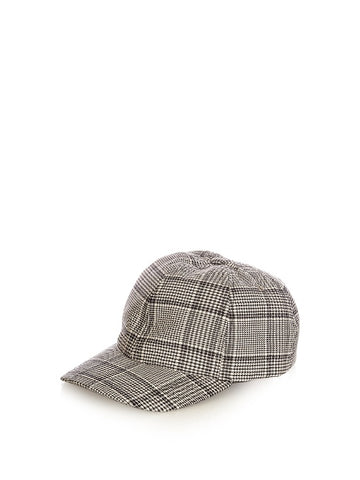 Louis Prince of Wales-checked cap