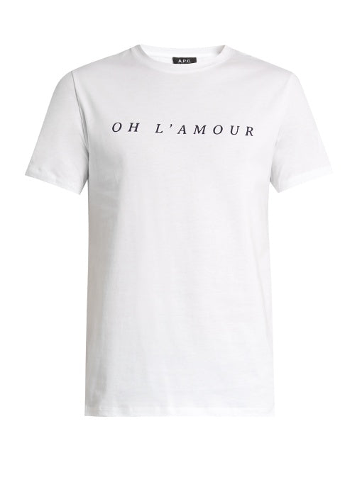 Oh L'Amour crew-neck T-shirt