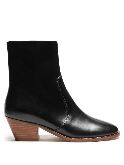 Doynie leather ankle boots