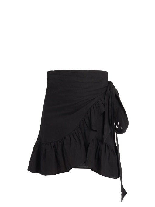 Dempster ruffled mini skirt