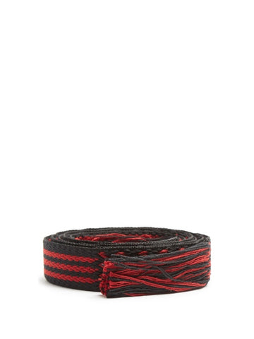 Carpet woven belt
