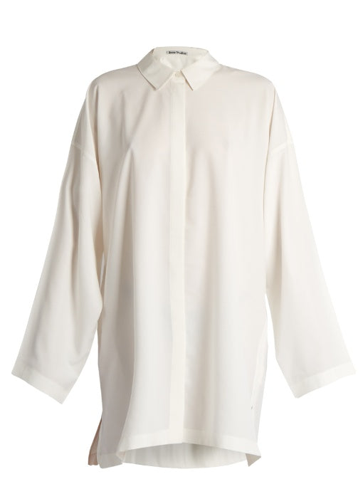 Sabra long-sleeved shirtdress