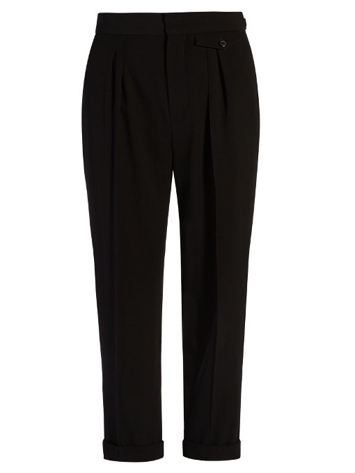 Lissa high-rise cropped trousers