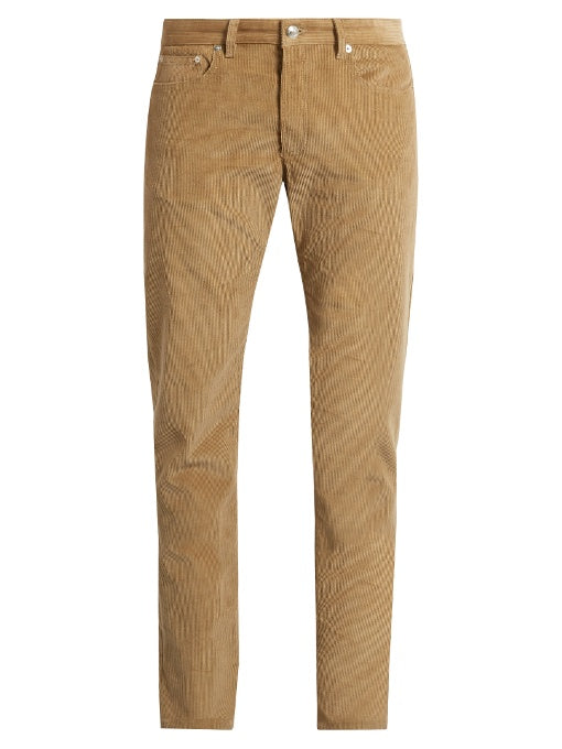 Petit New Standard slim-leg corduroy trousers