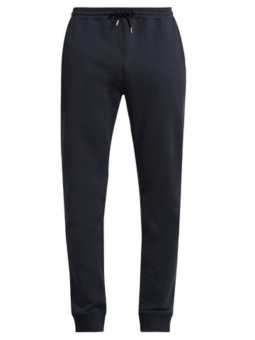 Cotton-jersey track pants