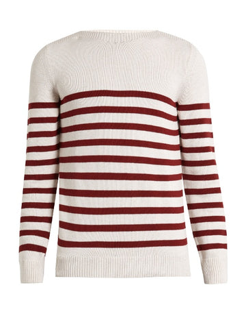 Lord striped cotton sweater