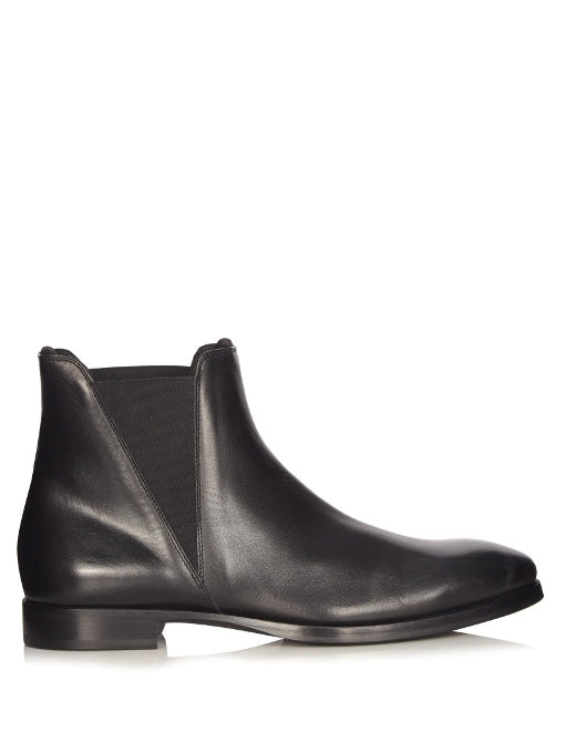 Zack leather chelsea boots