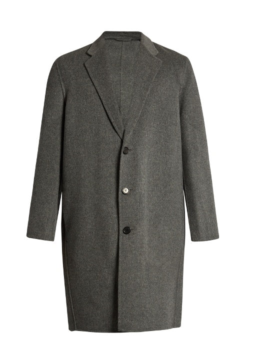 Charles wool and cashmere-blend coat