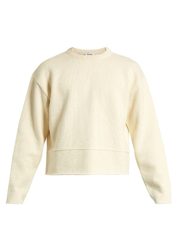 Kenn dropped-shoulder cotton-blend sweater